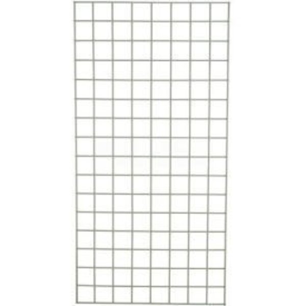 Global Equipment Global Industrial„¢ Wire Grid Panel 36" x 18" Poly-Green 933CP22GZ